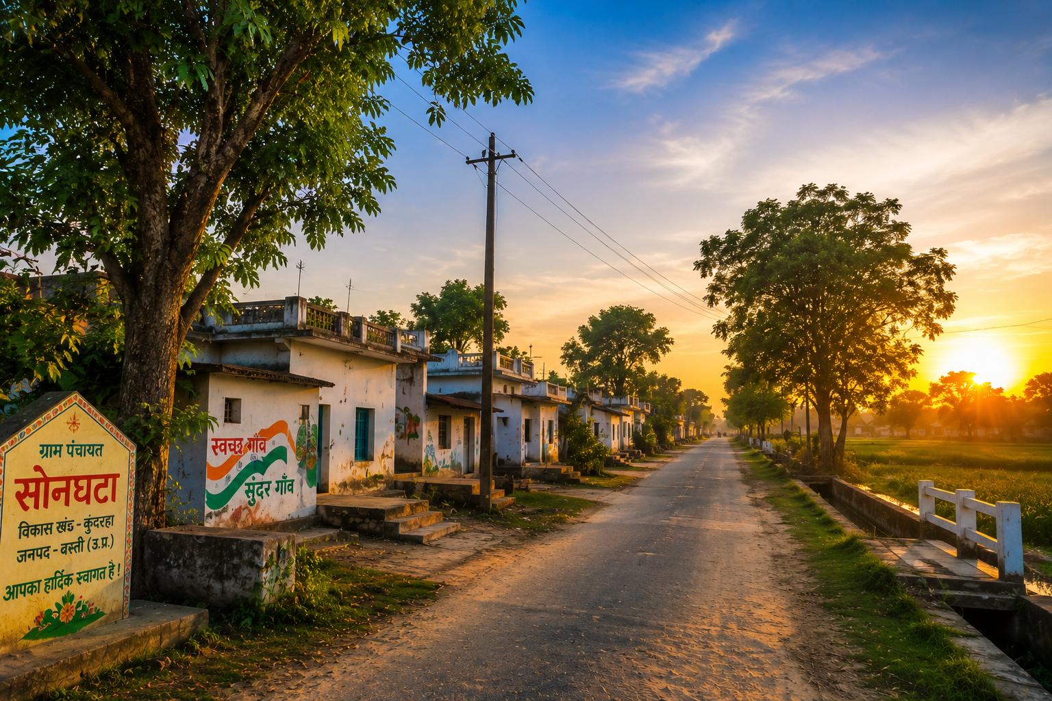 ग्राम सोनघटा विकास